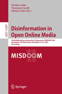 Abbildung von: Disinformation in Open Online Media - Springer