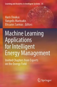 Enlarge image Cover: Machine Learning Applications for Intelligent Energy Management - Springer