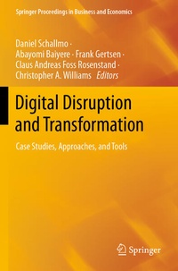 Enlarge image Cover: Digital Disruption and Transformation - Springer