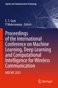 Cover: Proceedings of the International Conference on Machine Learning, Deep Learning and Computational Intelligence for Wireless Communication - Springer