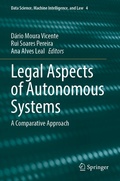 Cover: Legal Aspects of Autonomous Systems - Springer