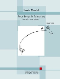 Abbildung von: Four Songs in Miniature - Boosey & Hawkes Bote & Bock