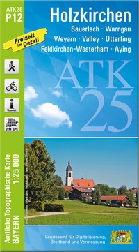 Abbildung von: ATK25-P12 Holzkirchen (Amtliche Topographische Karte 1:25000) - Landesamt für Digitalisierung, Breitband und Vermessung, Bayern