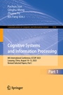 Cover: Cognitive Systems and Information Processing - Springer