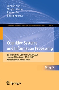 Abbildung von: Cognitive Systems and Information Processing - Springer