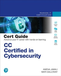 Abbildung von: CC Certified in Cybersecurity Cert Guide - Pearson It Certification