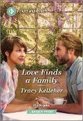 Cover: Love Finds a Family - Harlequin Heartwarming Larger Print