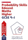 Cover: Probability Skills for Edexcel GCSE 9-1 Maths Higher Revision Guide - Scholastic