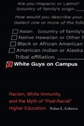 Cover: White Guys on Campus - Rutgers University Press