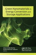 Cover: Green Nanomaterials in Energy Conversion and Storage Applications - Apple Academic Press Inc.
