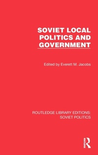 Abbildung von: Soviet Local Politics and Government - Routledge