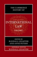 Cover: The Cambridge History of International Law: Volume 1, The Historiography of International Law - Cambridge University Press