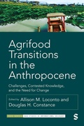Cover: Agrifood Transitions in the Anthropocene - SAGE Publications Ltd