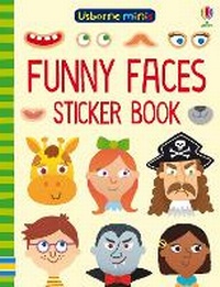 Enlarge image Cover: Funny Faces Sticker Book - Usborne Publishing Ltd