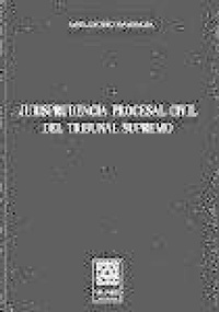 Abbildung von: Jurisprudencia procesal civil : 1985-1991 - Editorial Comares