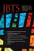 Cover: Journal of Biblical and Theological Studies, Issue 7.2 - Pickwick Publications