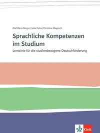 Abbildung von: Sprachliche Kompetenzen im Studium - Klett