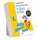 Cover: Langenscheidt Sprachkalender Englisch A Quiz a Day 2025 - PONS Langenscheidt