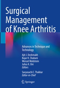 Abbildung von: Surgical Management of Knee Arthritis - Springer