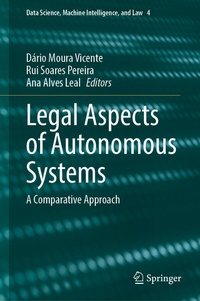 Abbildung von: Legal Aspects of Autonomous Systems - Springer