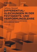Cover: Differentialgleichungen in der Festigkeits- und Verformungslehre - De Gruyter Oldenbourg