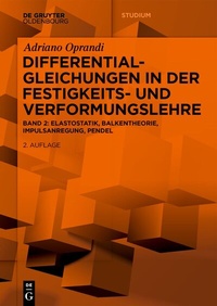 Abbildung von: Differentialgleichungen in der Festigkeits- und Verformungslehre - De Gruyter Oldenbourg