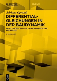 Abbildung von: Differentialgleichungen in der Baudynamik - De Gruyter Oldenbourg