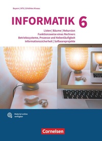 Abbildung von: Informatik (Oldenbourg) - Gymnasium Bayern - Ausgabe 2017 - Band 6: Leistungskurs - Cornelsen Verlag