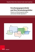 Cover: Forschungsgegenst&auml;nde und ihre Verwendungsfelder - Brill Deutschland