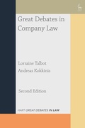 Cover: Great Debates in Company Law - Hart Publishing