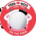 Cover: Peek-A-Boo, I Love You! on the Farm - Sourcebooks Wonderland
