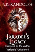 Cover: Jaradee's Legacy: Illustrated by the Author (VarTerels' Universe, #4) - Cheetrann Creations LLC