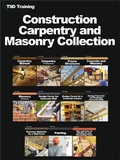 Cover: Construction, Carpentry and Masonry Collection - TSD Training