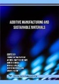 Cover: Additive Manufacturing and Sustainable Materials - Trans Tech Publications Ltd