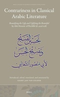 Cover: Contrariness in Classical Arabic Literature - Brill