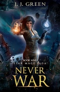 Cover: Never War (Star Mage Saga, #9) - InfiniteBook