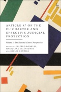 Cover: Article 47 of the EU Charter and Effective Judicial Protection, Volume 2 - Hart Publishing