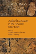 Cover: Judicial Decisions in the Ancient Near East - Society of Biblical Literature