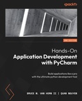 Cover: Hands-On Application Development with PyCharm - Packt Publishing Limited