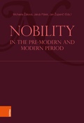 Cover: Nobility in the Pre-Modern and Modern Period - B&ouml;hlau