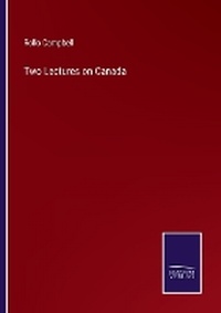 Enlarge image Cover: Two Lectures on Canada - Salzwasser Verlag