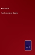 Cover: Two Lectures on Canada - Salzwasser Verlag