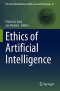 Cover: Ethics of Artificial Intelligence - Springer