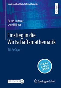 Abbildung von: Einstieg in die Wirtschaftsmathematik - Springer Gabler