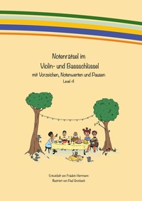 Abbildung von: Notenrätsel im Violin- und Bassschlüssel - Books on Demand