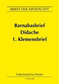 Cover: Barnabasbrief, Didache, 1.Klemensbrief - Books on Demand