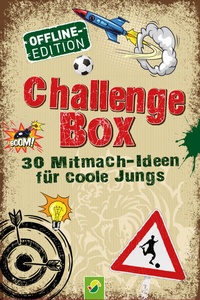 Abbildung von: Challengebox 30 Mitmach-Ideen für coole Jungs - Schwager & Steinlein