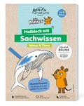 Cover: Die Maus - Malblock mit Sachwissen Natur & Tiere - pen2nature