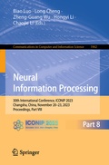 Cover: Neural Information Processing - Springer