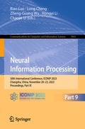 Cover: Neural Information Processing - Springer